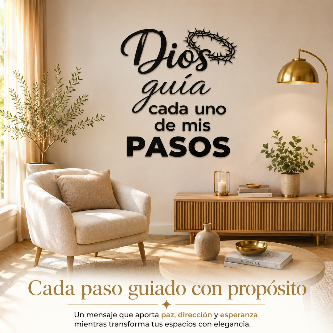 Frase decorativa cristiana
