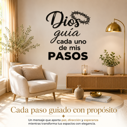 Frase decorativa cristiana