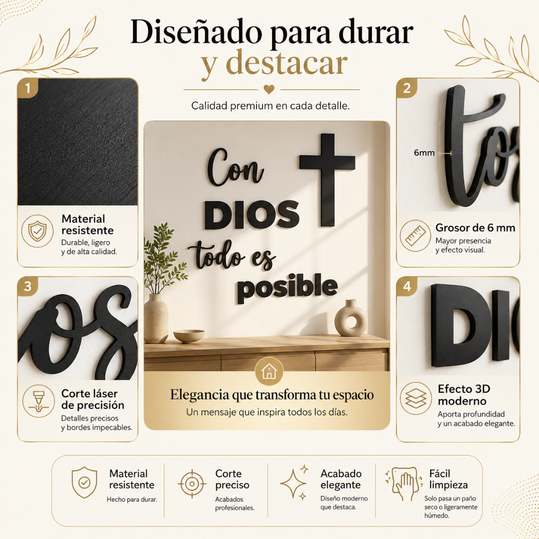 Decoración Cristiana para Hogar