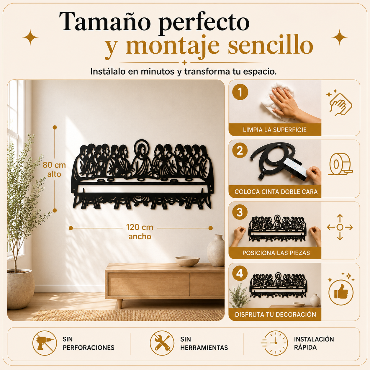 La Última Cena |Decoración de MDF