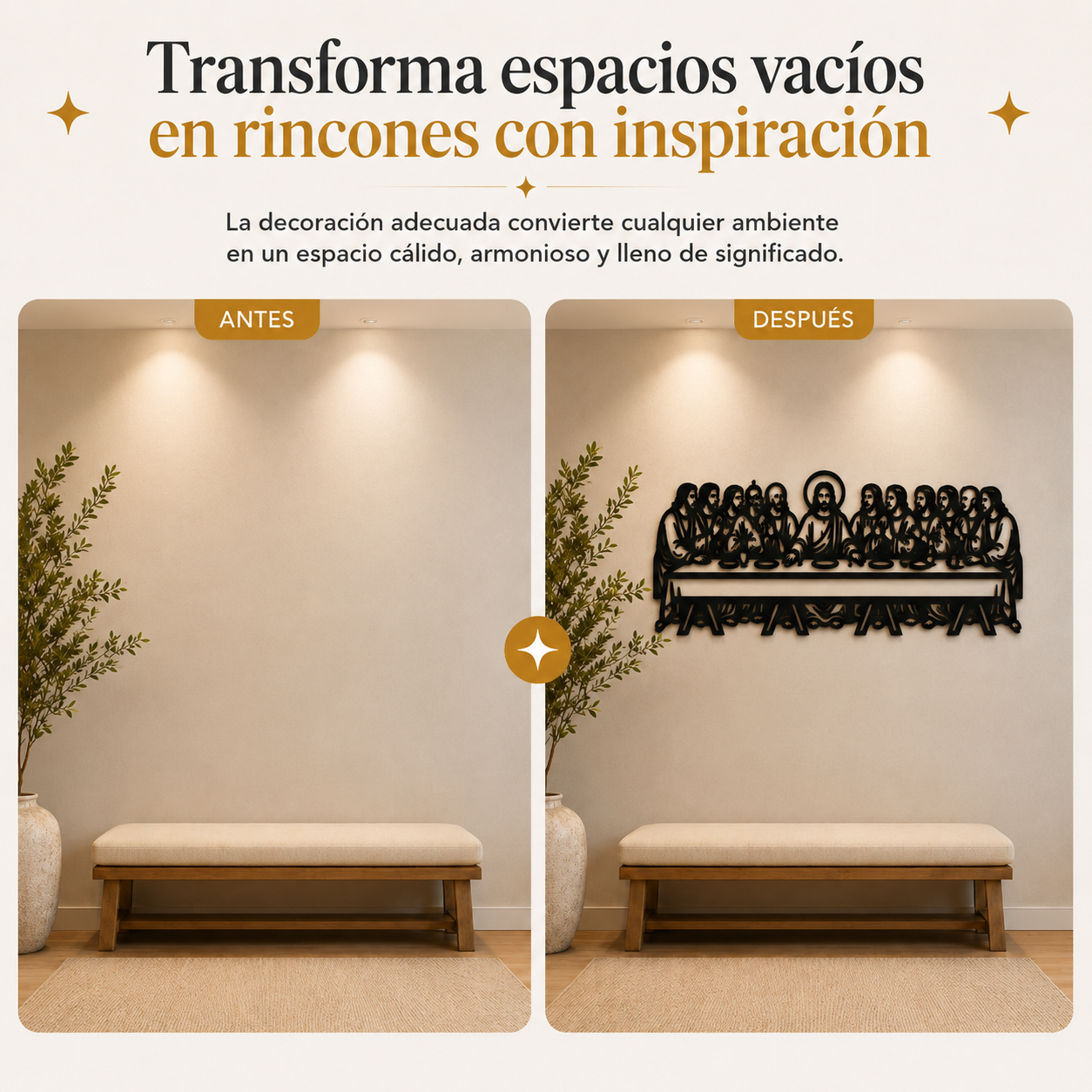 La Última Cena |Decoración de MDF