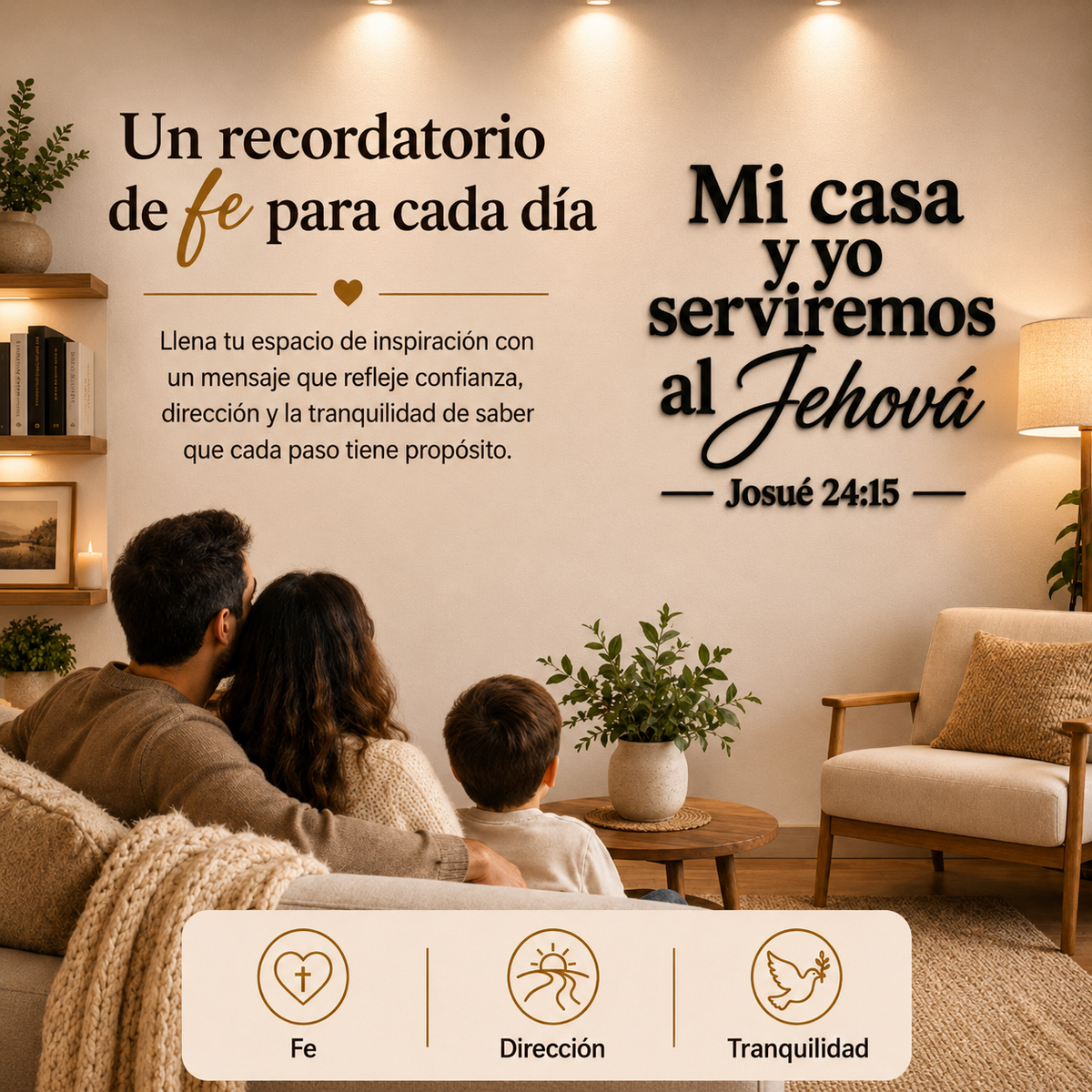 Jehová 24:15 | Decoración MDF