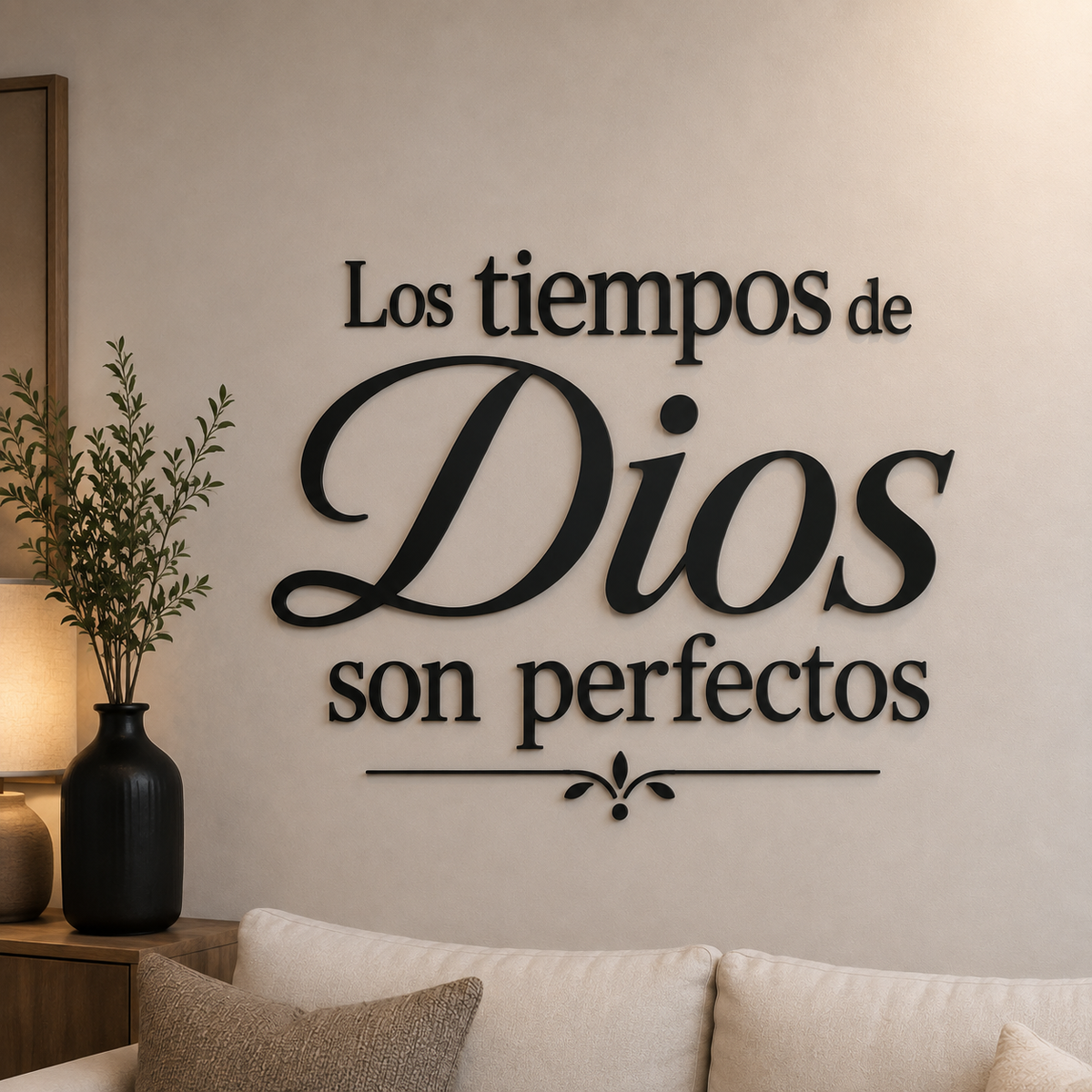 Tiempos de Dios | Decoración MDF